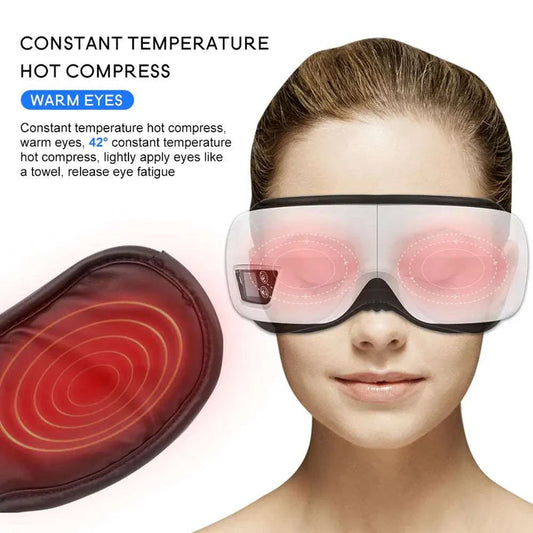 Eye Massager With Heat Smart Airbag Vibration
